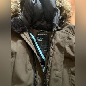 Aritzia Golden Bancroft parka